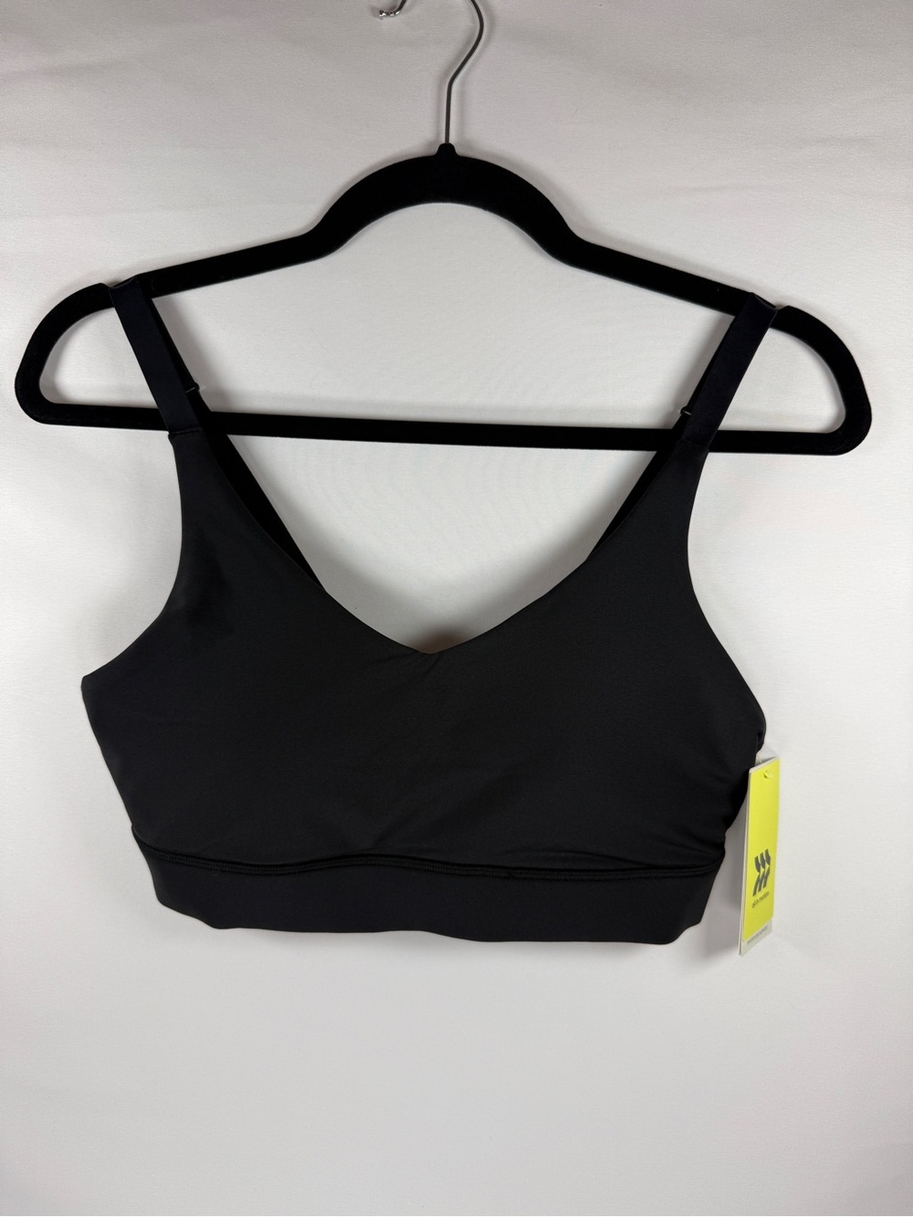 All in Motion Effortless Support Medium Support Sports Bra Black Small NWT